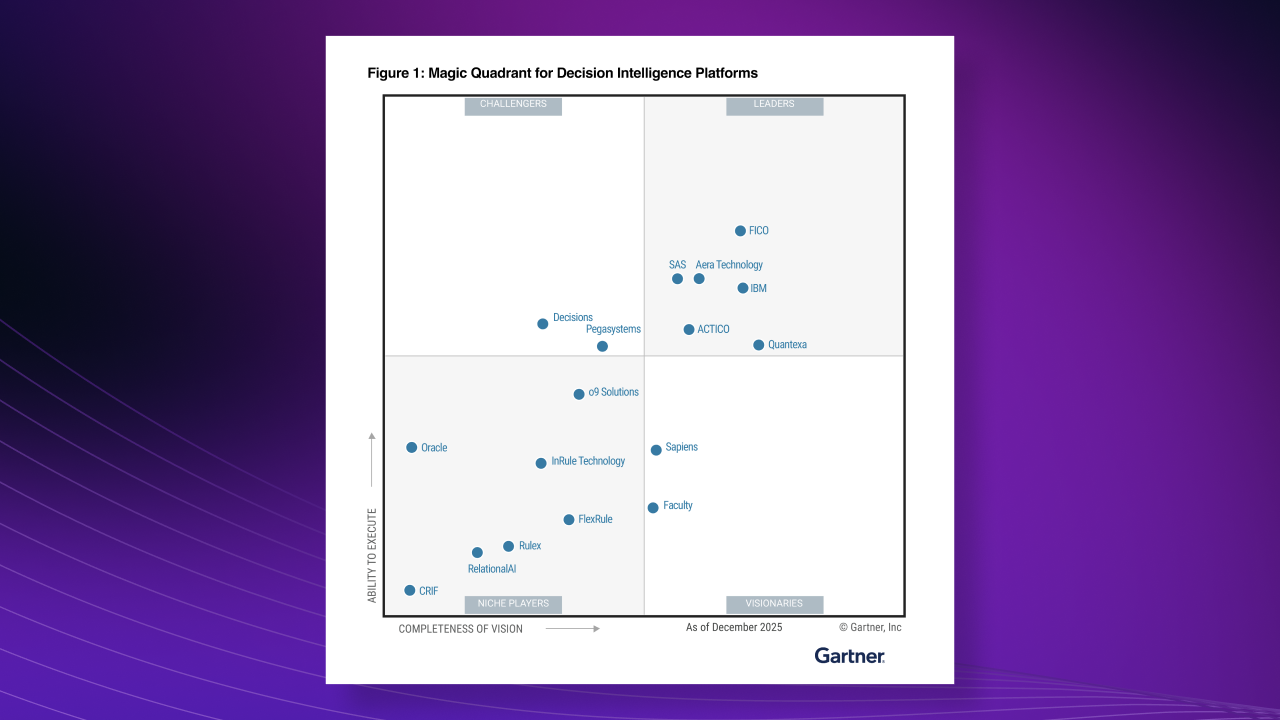 Quantexa Recognized as a Leader in the Gartner® Magic Quadrant™ for Decision Intelligence Platforms 